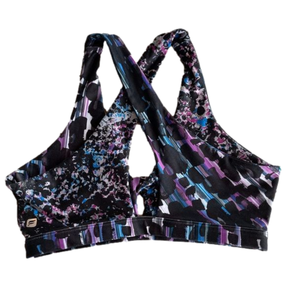 Fabletics Ellie Sports Bra in Violet Storm sz M - Picture 9 of 10